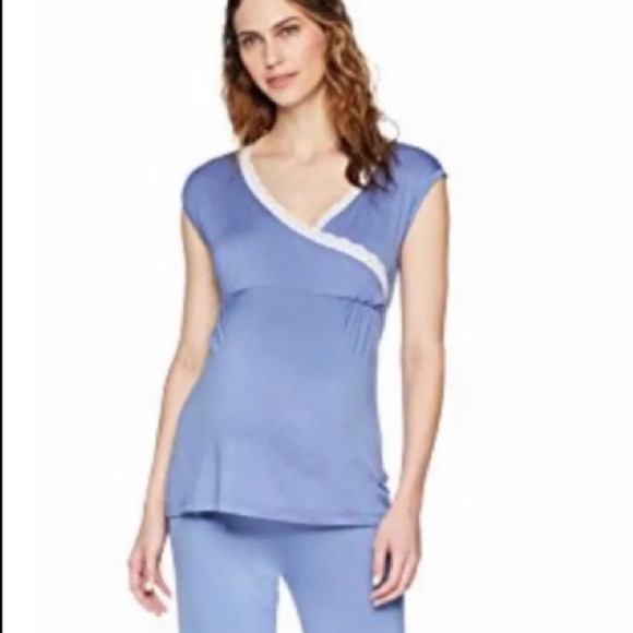 Maternity pajama  Women’s 2 PC size XL/ S NWT - Picture 3 of 5